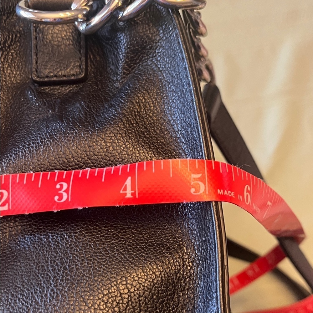 Michael Kors Black Leather Shoulder Bag - Picture 6 of 6